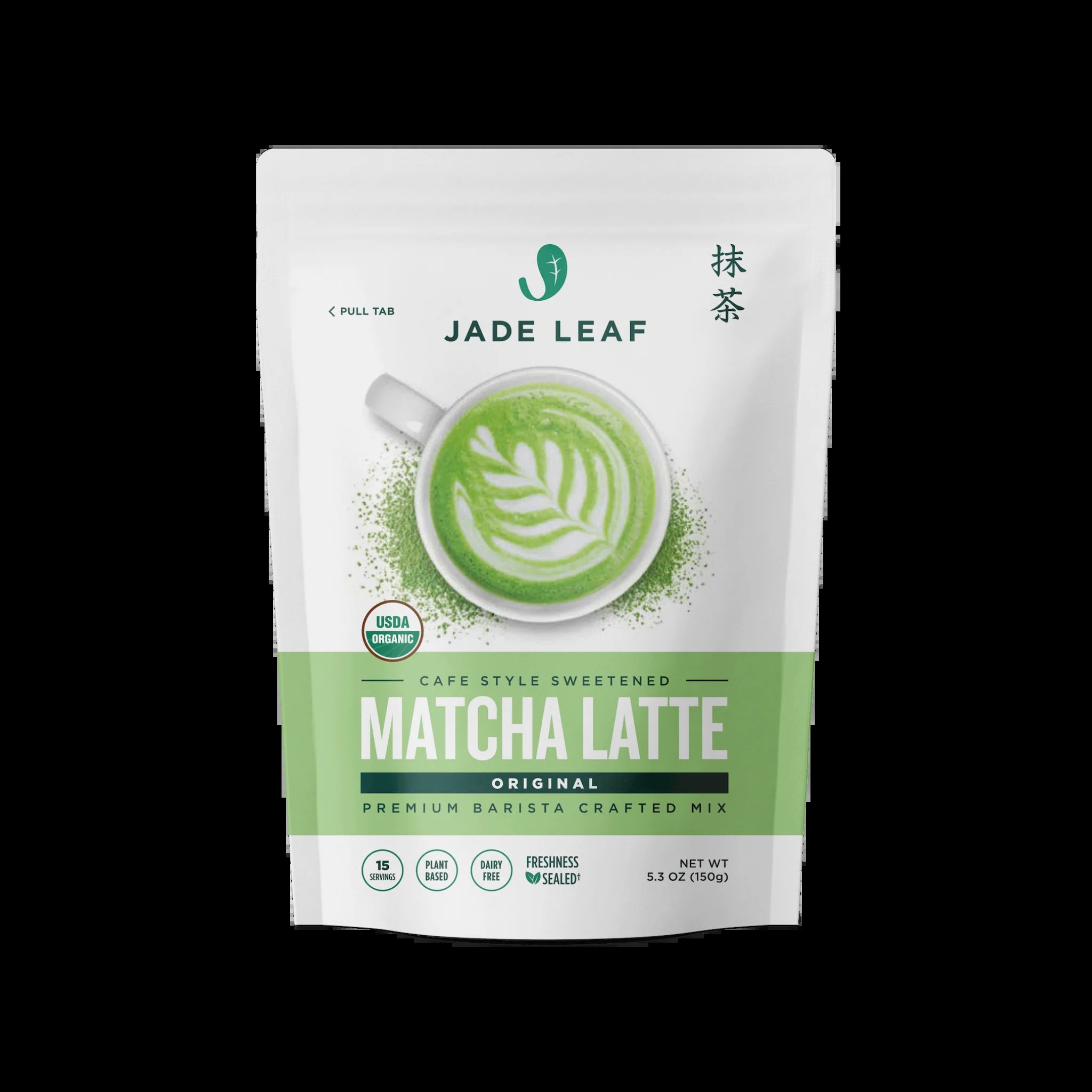Organic Cafe Style Sweetened Matcha Latte Mix - Original