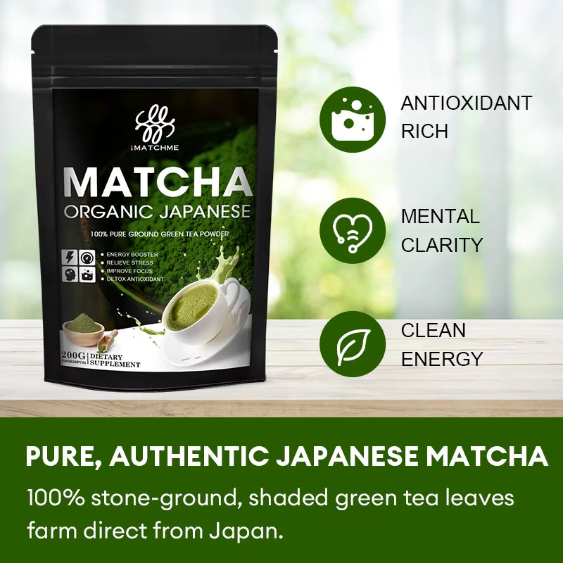 Original Matcha Supplement Superfood for Energy, Immune, Digestion and Antioxidant Support Weight Loss