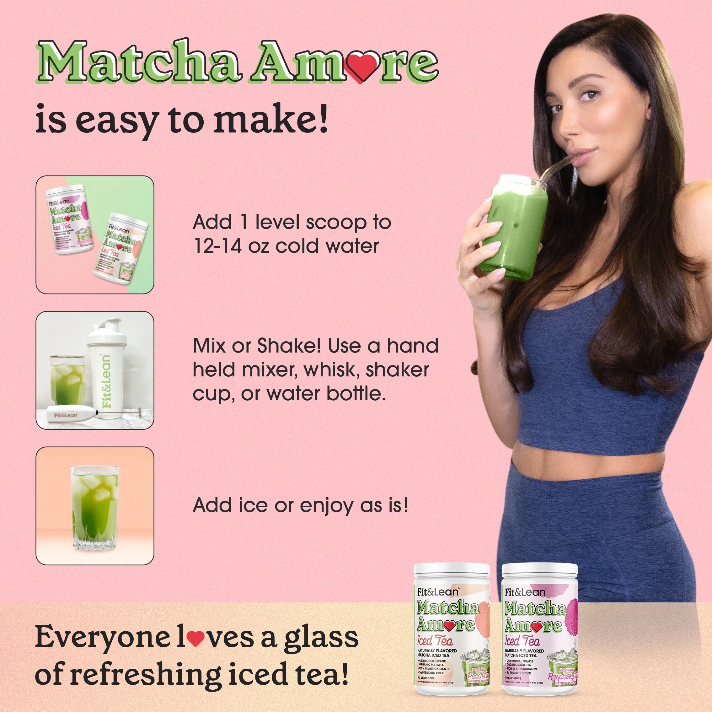 Matcha Amore Iced Tea