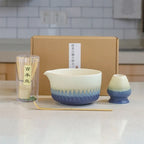Tea Sticks Japanese Matcha Tea Set Matcha Spoon Tea-Making Tools Matcha Brush Match Bowl Bamboo Ceramic Matcha Whisk Set